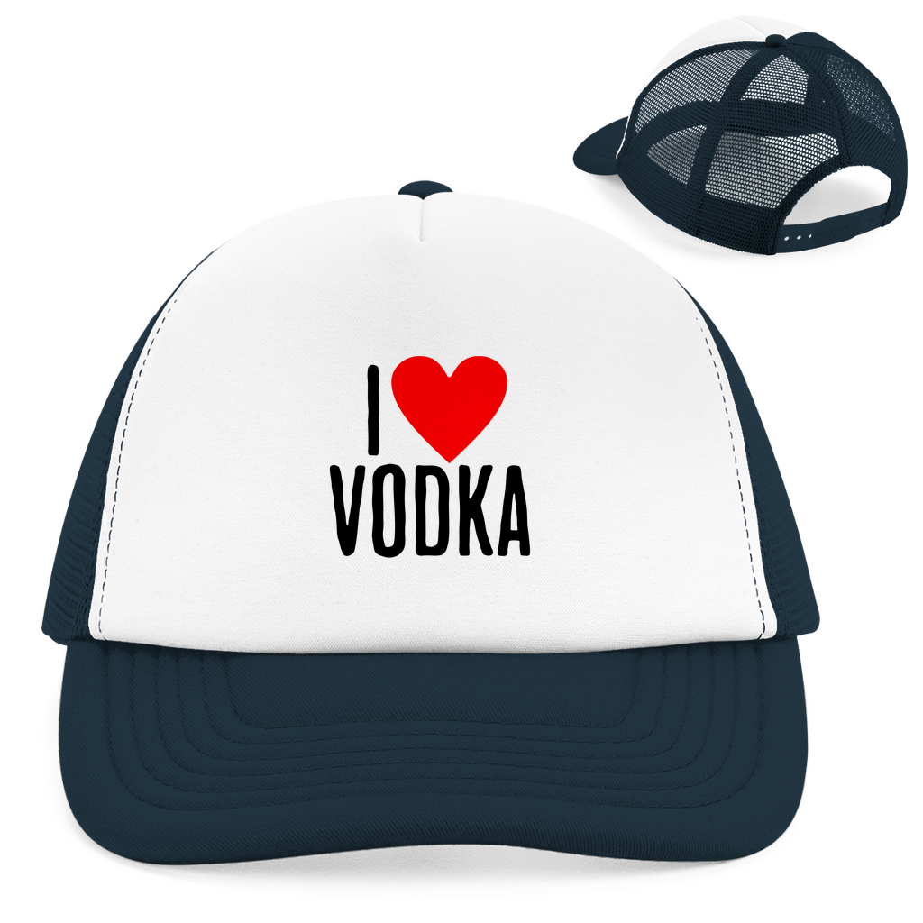 "I ❤ Vodka "  Retro Trucker Cap