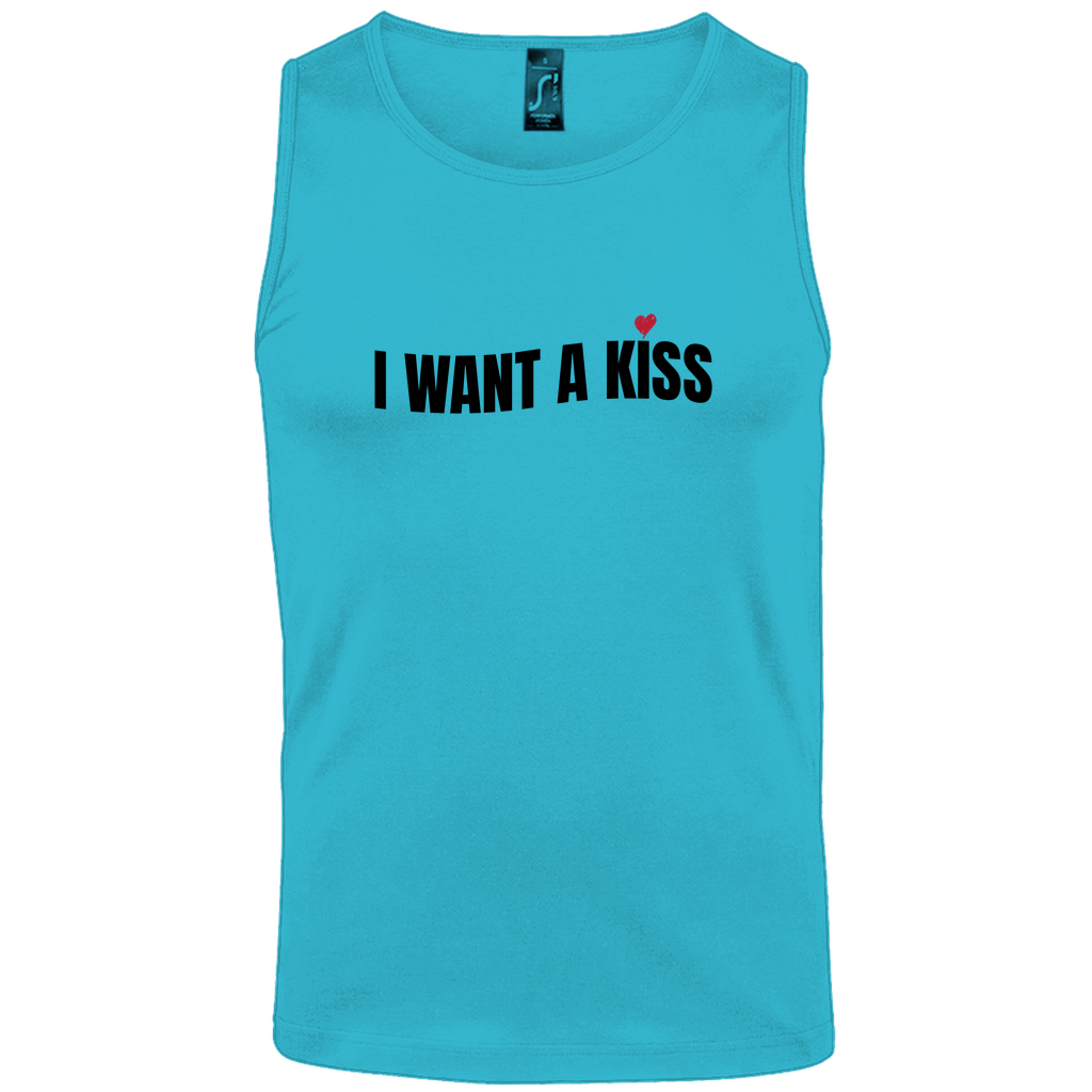 "I want a Kiss" Tank-Top