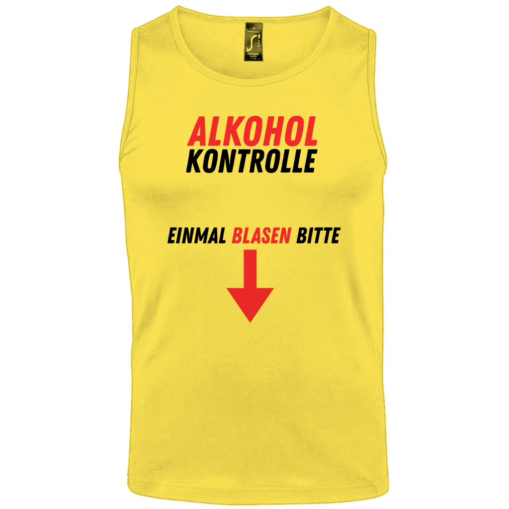 Alkohol Kontrolle | Tank-Top