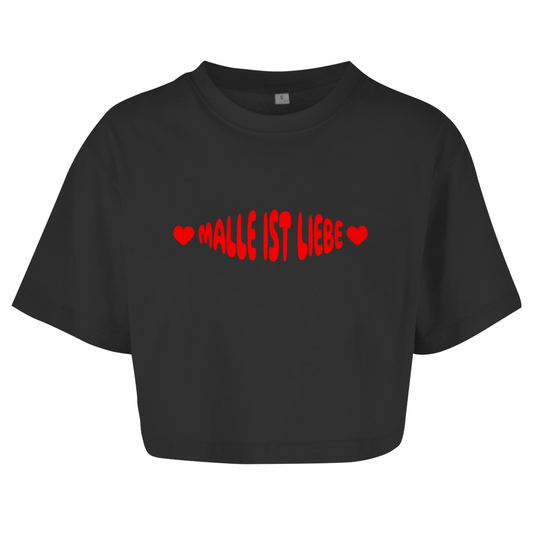 "Malle ist Liebe" Crop-Top