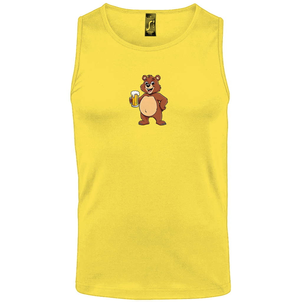 "Drinking bear" Tank-Top